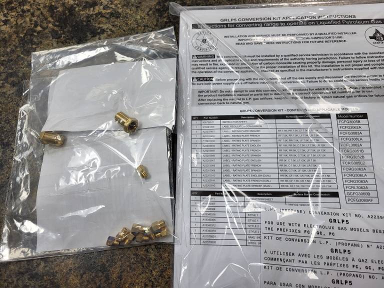 GRLP5Kit de conversion Frigidaire ÉlectroPièces Cowansville